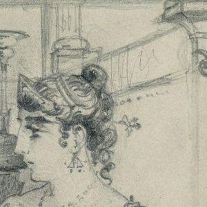 Drawing, The Empress Faustina  Reclining, 17th - 19th Century