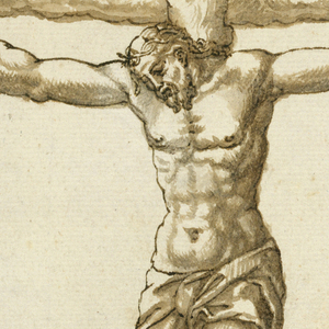 Drawing, The Crucifixion, late 16th–early 17th century