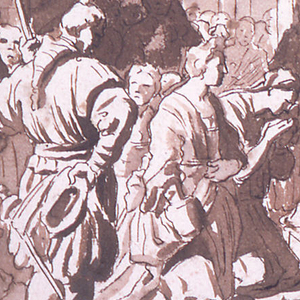 Drawing, Clement XI Vesting His Niece as  Nun, ca. 1700