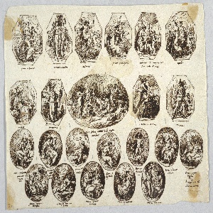 Drawing, Stories of Jove, 1803