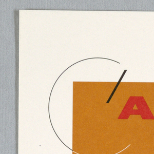 Note Card, Stationary for Ms. Baraka Sele, Center for the Arts, Yerba Buena Gardens, San Francisco, 1991–94