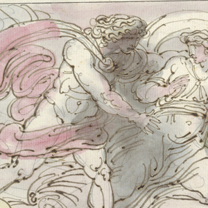 Drawing, Apollo and Daphne, 1796–98