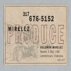 Business Card, Mirelez Produce, 1991–94