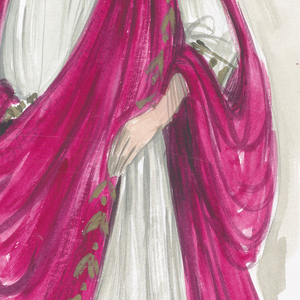 Drawing, Costume Design: Caesar, for Androcles and the Lion, 1968