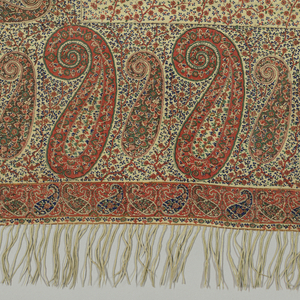Shawl (Enland or Scotland), 19th century