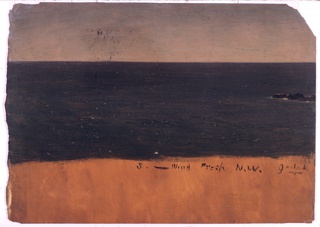 Drawing, Maine Coast, Mt. Desert Island