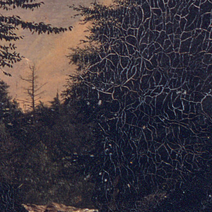 Drawing, Maine, Mountain Stream, August–September 1851