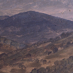 Drawing, Scene in the Catskills, 1870–80