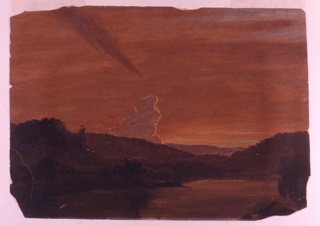 Drawing, Billowing Cloud at Sunset, Hartford, Connecticut