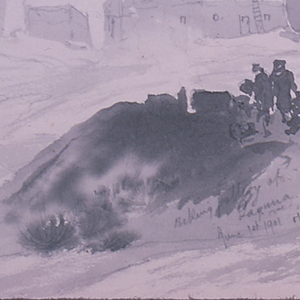 Drawing, Laguna, New Mexico, June 1, 1901