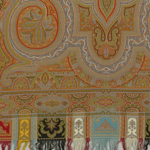 Shawl, mid-19th century