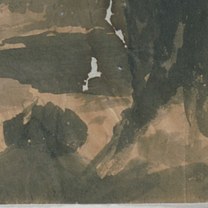 Drawing, Green River, Wyoming, 1871