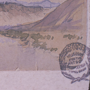 Drawing, Port Neuf Canyon, Idaho, possibly 1879