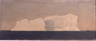 Drawing, Floating Iceberg, Battle Harbour, Canada