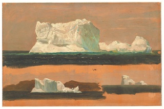 Drawing, Icebergs, Tonilliguet