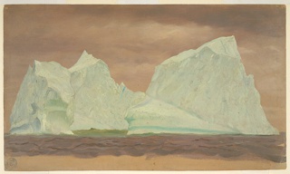 Drawing, Iceberg Under Cloudy Skies, Canada