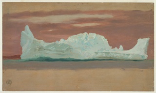 Drawing, Iceberg Under Cloudy Skies, Canada