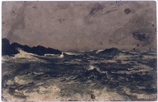 Drawing, Maine Coast, Mt. Desert Island