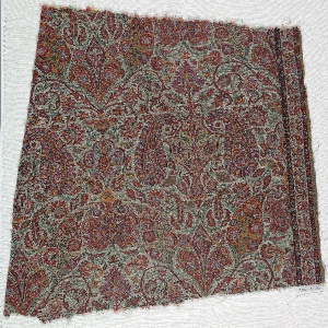 Shawl Fragment (India), 19th century