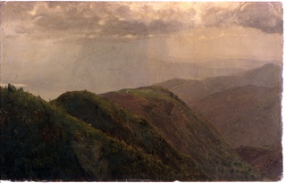 Drawing, The Blue Mountains of Jamaica