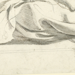 Drawing, Woman with Child, ca. 1820