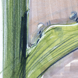 Concept Art, Leaf Bridge, A Bug