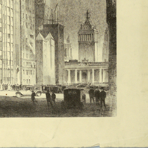 Print, New York City Building: Office Building, 41st and Park Avenue, ca. 1930