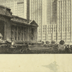 Print, New York City Building, ca. 1930