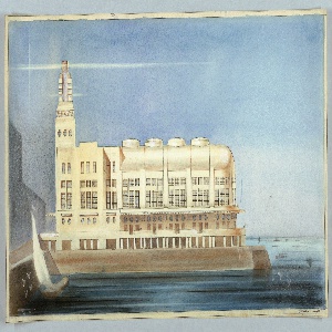 Drawing, Pier Project, ca. 1929