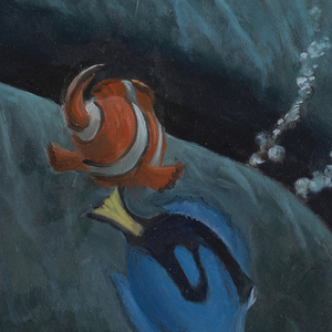 Concept Art, Whale, Finding Nemo, 2003