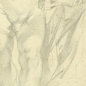 Drawing, Child Carrying a Skull, 16-19th century
