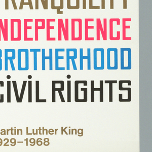 Poster, Freedom/Equality