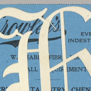 Embroidery Form, Crowley