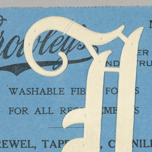 Embroidery Form, Crowley