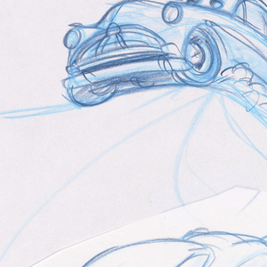 Concept Art, Doc Hudson, Cars, 2006