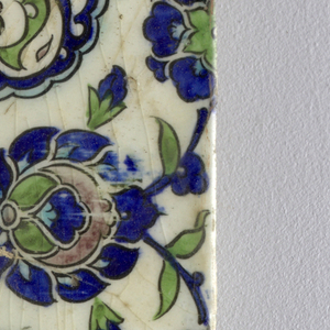 Wall Tile (Ottoman Empire (present day Syria)), late 16th–early 17th century