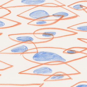 Drawing, Design for Textile, ca. 1960