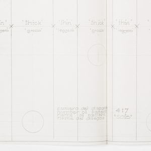 Drawing, Design for Printed Textile-Sole, Series #417, 1958