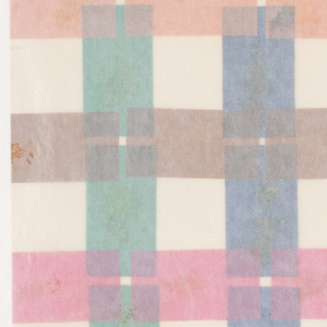 Collage, Design for Printed Textile-Crosses, Series #532, 1957