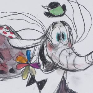 Concept Art, Bing Bong, Inside Out, 2015