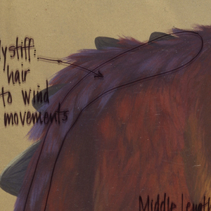 Concept Art, Sullivan Fur, Monsters, Inc., 2001