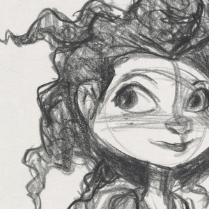 Concept Art, Boo, Monsters, Inc., 2001