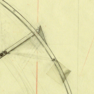 Drawing, Design for Vik-ter Chair, 1991