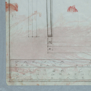 Drawing, Production Drawing for 