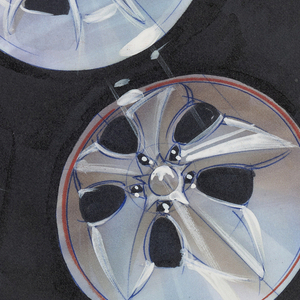 Concept Art, Wheel Rims, Cars 2, 2011