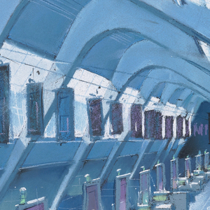 Concept Art, Scarefloor, Monsters, Inc., 2001