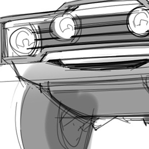 Concept Art, Miles Axelrod, Cars 2, 2011