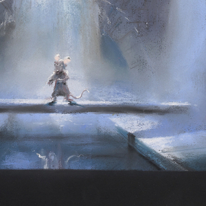 Concept Art, Sewer Waterfalls, Ratatouille, 2007