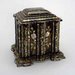 Sewing Box With Implements (England), ca. 1850