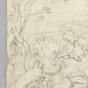 Drawing, Pastoral Sketch, 17th–19th century